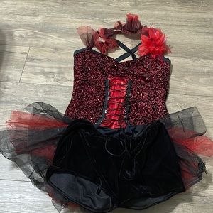Red & Black Costume